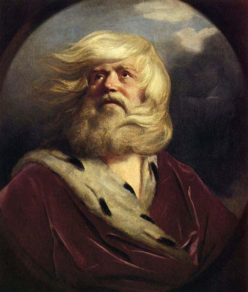 Sir Joshua Reynolds Study for King Lear